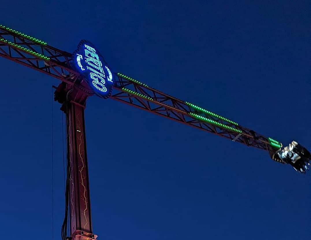 Jay Barwicks Freak Out at Stamford Mid Lent Fair April 2025